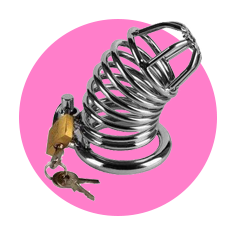 Cage De Chasteté Rigide CB-3000 Pink CockLock - Sextoy Adulte - Neuf