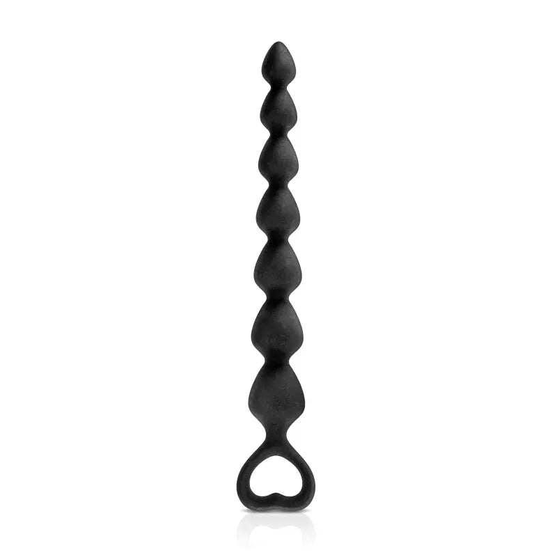 Boules anales en Silicone - Glamy Back Love 18 cm | Chapelet 7 Niveaux