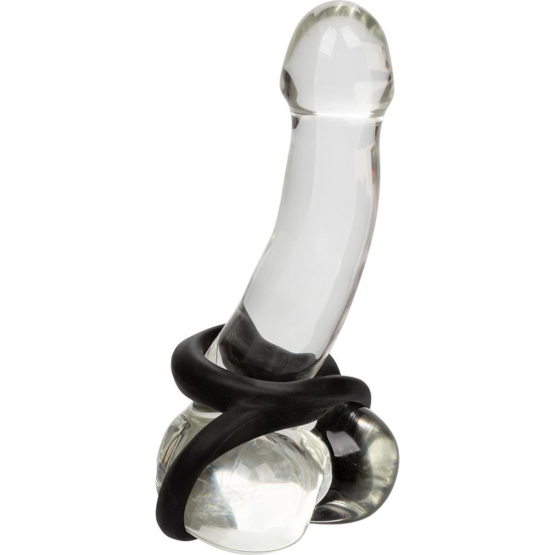 Anneau D'érection - Adore U Höm - Anneau pénien infini 8 Noir Sensations Plus Sensations plus