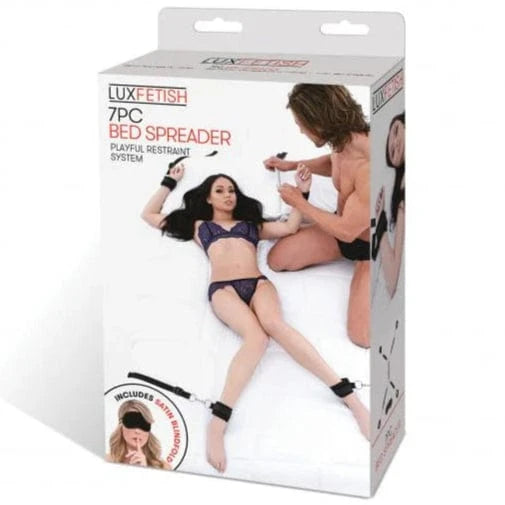 Attaches de lit sous-le-matelas - Lux Fetish - Bed Spreader (7 pièces) Lux Fetish Sensations plus