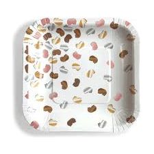 Bachelorette - Little Genie - 8 assiettes en carton Glitterati Little Genie Sensations plus