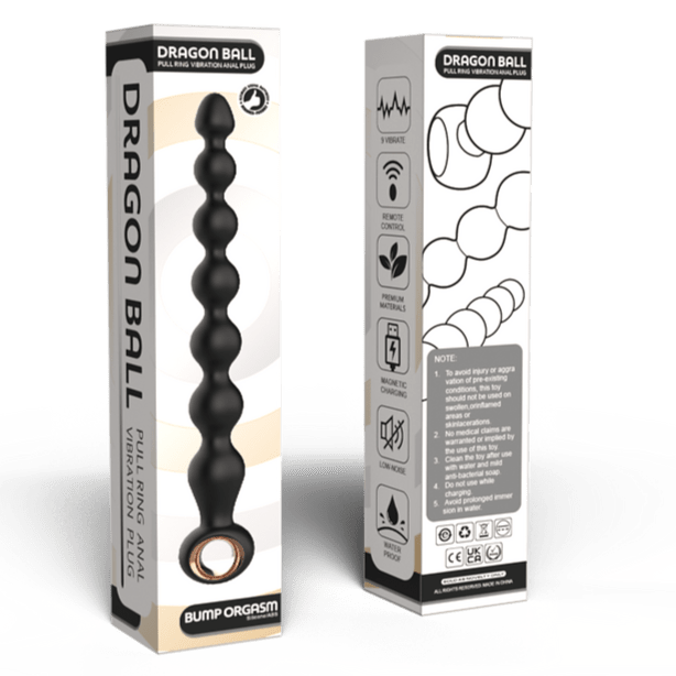 Boules Anal Vibrant - Dragon Ball | 3 moteurs & Stimulation Puissante Secwell Sensations plus