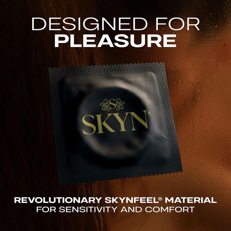 Condoms Sans Latex - SKYN Origina | Ultra Minces, Lubrifiés & Sensation Naturelle Douce Osez-Vous Sensations plus