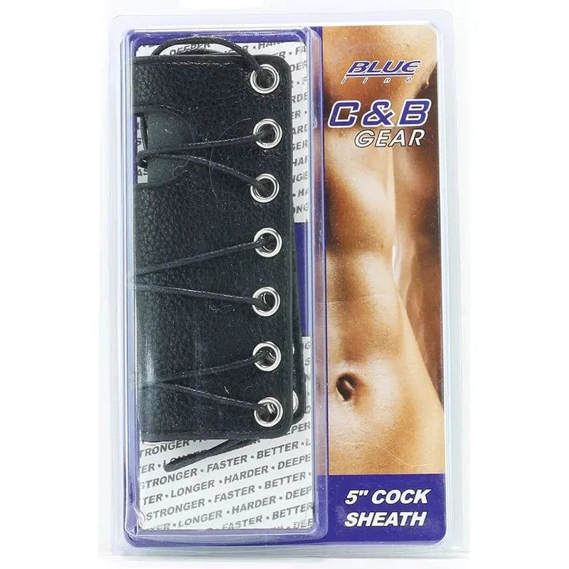 Corset Génital pour pénis - Gaine Pénienne 12,7 cm avec D-Ring BlueLine Men Sensations plus