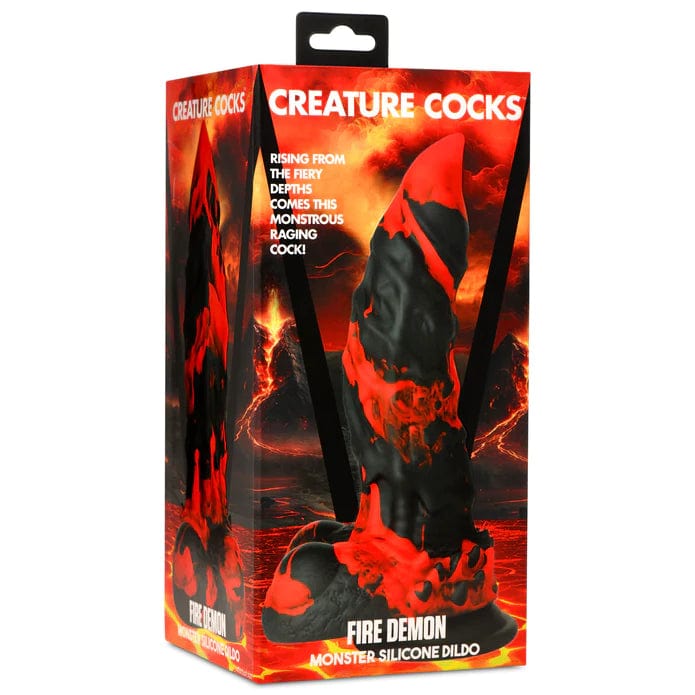 Dildo - Creature Cock - Fire Demon Creature Cocks Sensations plus