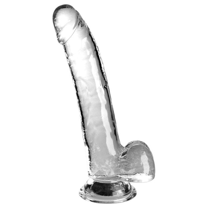 Dildo Réalisme - Pipedream - King Cock Clear 9" Cock with Balls  Dildo Réalisme King Cock Clear 9" Cock with Balls de Pipedream Pipedream Sensations plus