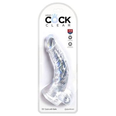 Dildo Réaliste - Pipedream - King Cock - Dildo 7.5 po Avec Testicules Pipedream Sensations plus
