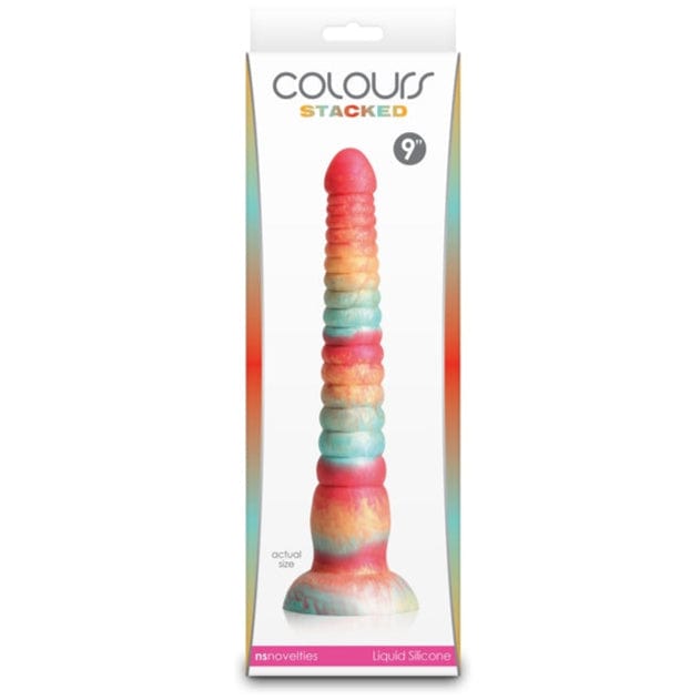 Dildo XL de Fantaisie - Ns Novelties - Colours Stacked 9'' NS Novelties Sensations plus