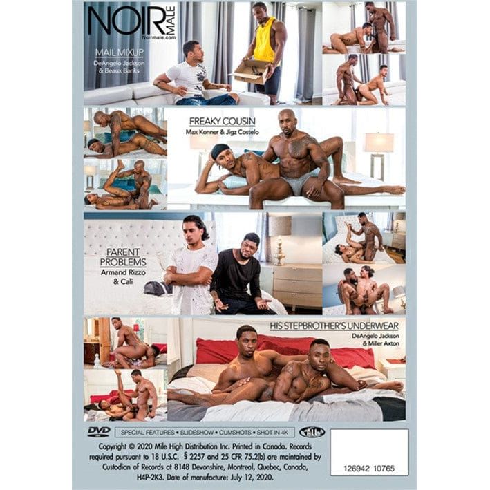 DVD - Noir Male - Family Affairs 3 Noir Male Sensations plus