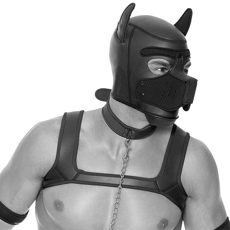 Ensemble Complet Puppy Play - Ouch! Puppy Bondage Kit | 9 Pièces L-XL Ouch! Sensations plus