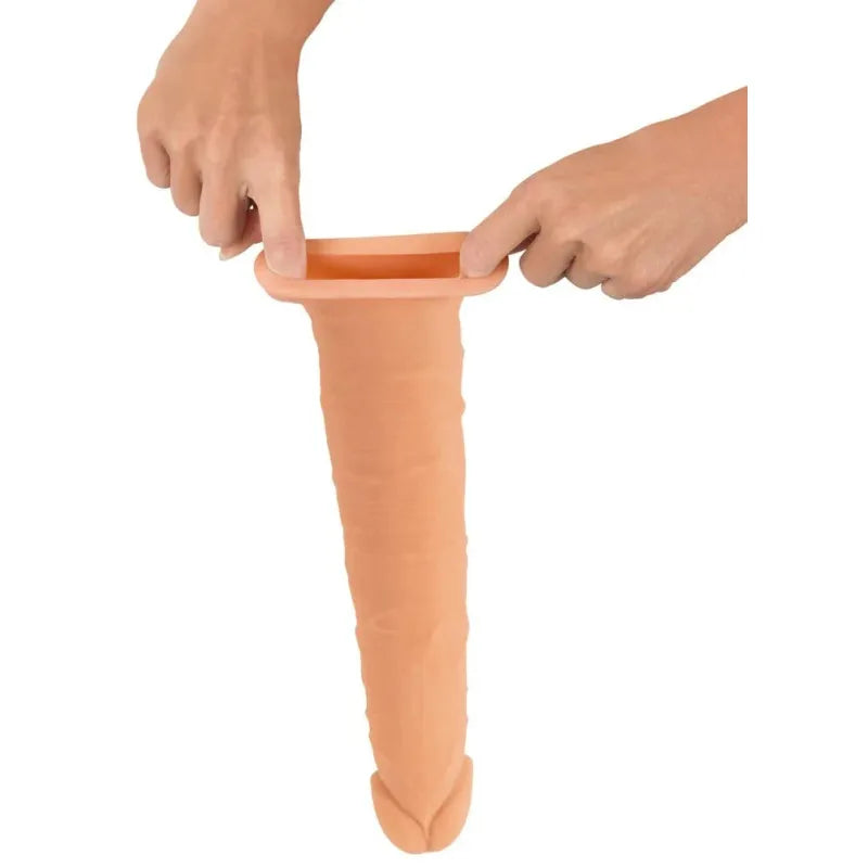 Extension Pour Pénis - Nature Skin Sleeve 7 cm | Allonge, Épaissit & Plaisir Intense Nature Skin Sensations plus