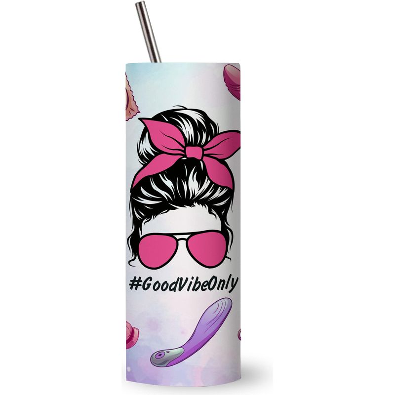 Gobelet Érotique en Acier Inoxydable Personnalisé - 20 oz / 591 ml Sensations Plus Sensations plus