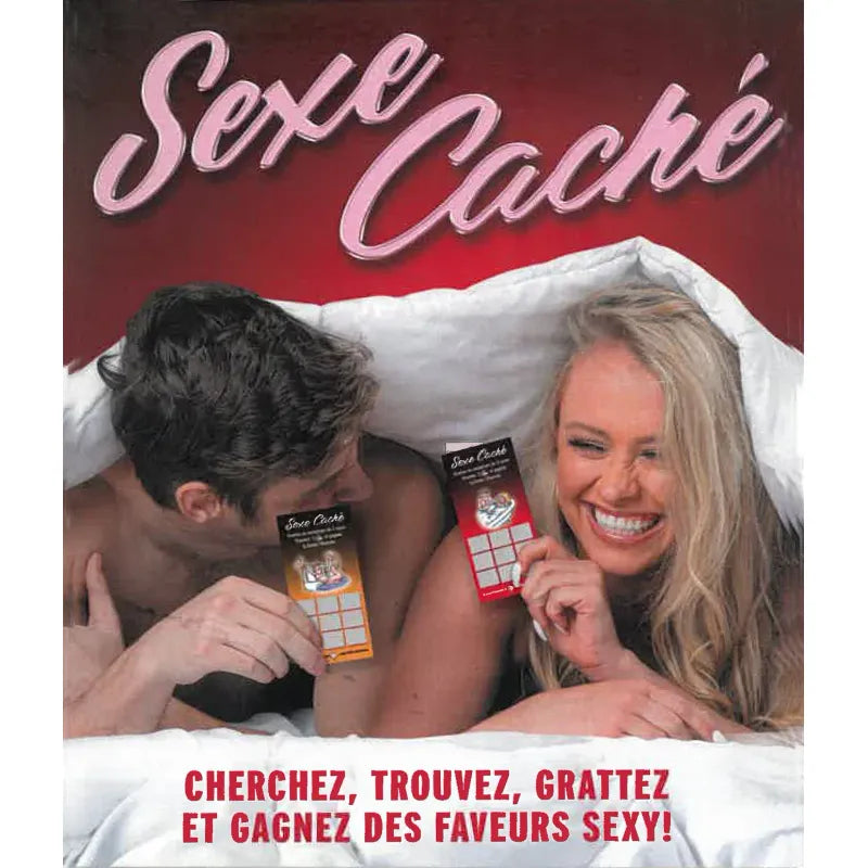 Jeu pour Couple - Sexe Caché | Chasse aux Plaisirs 5 Billets à Gratter pour Elle & Lui Ozzé Créations Sensations plus