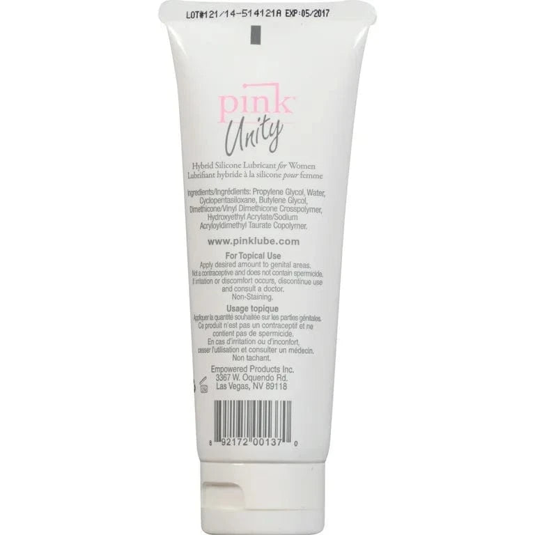 Lubrifiant Hybride - Pink Unity 3.3 oz | Longue Durée & Hypoallergénique Empowered Products Sensations plus