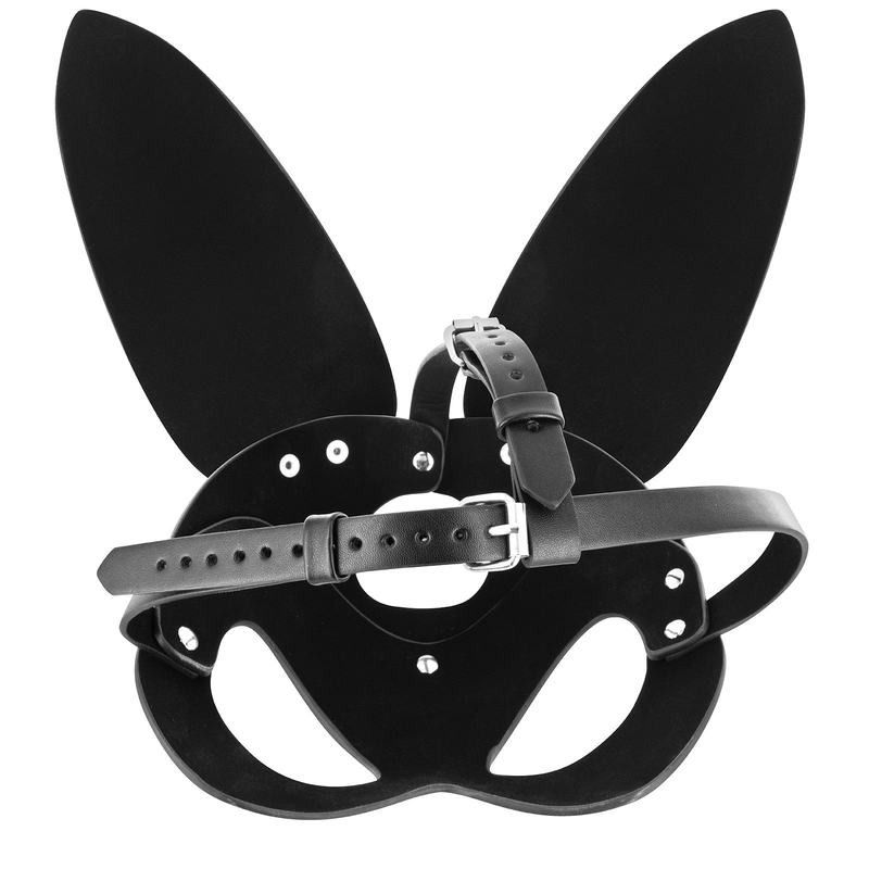 Masque Bunny Ajustable Similicuir - FetishTentation | Fétichise, Mystérieux & Look Sexy FetishTentation Sensations plus