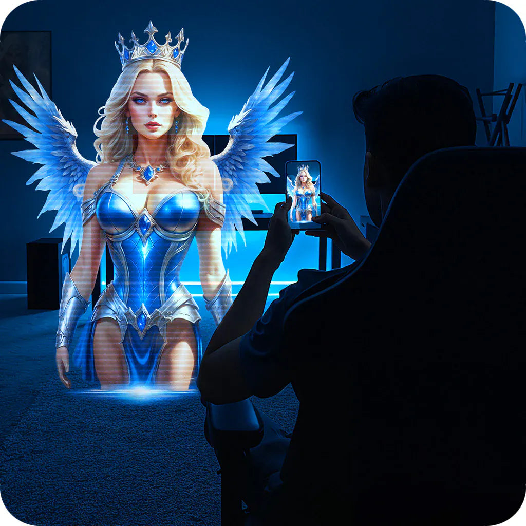 Masturbateur Vibrant à Succion - Eloa Winged Goddess | Multi-Fonctions & Réalité Virtuelle Shots Toys - Masturs Sensations plus