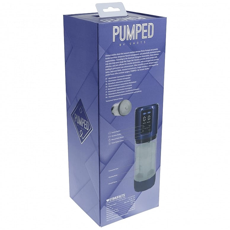 Masturbateur Vibrant & Succion - PUMPED UltraLift | Confortable, Automatique & Performant Pumped Sensations plus