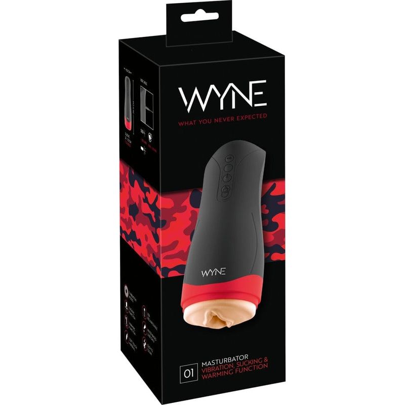 Masturbator - Wyne - Masturbator 01 - Suction and Vibration Sensations Plus Masturbator - Wyne - Masturbator 01 - Suction and Vibration Sensations Plus
