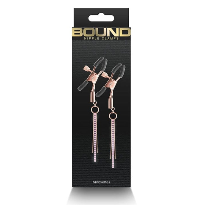 Pinces à Seins - Ns Novelties - Bound Nipple Clamps D3 NS Novelties Sensations plus