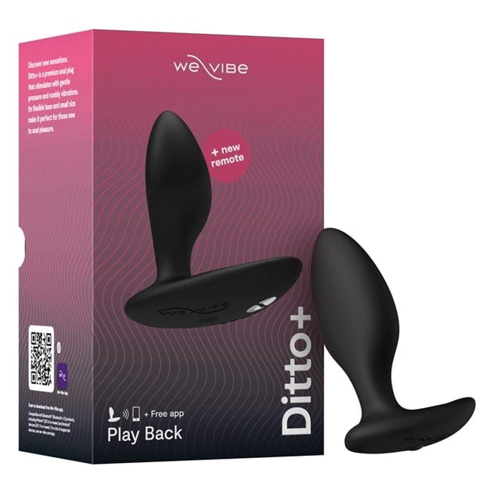 Plug Anal Vibrant - We-Vibe - Ditto+ Sensations Plus Plug Anal Vibrant - We-Vibe - Ditto+ Sensations Plus