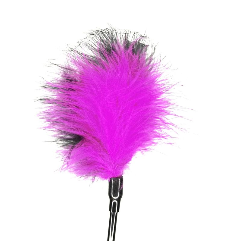 Plumeau érotique - Rose et Noir | Douceur Sensuelle & Caresses Excitantes Fun Novelties Sensations plus