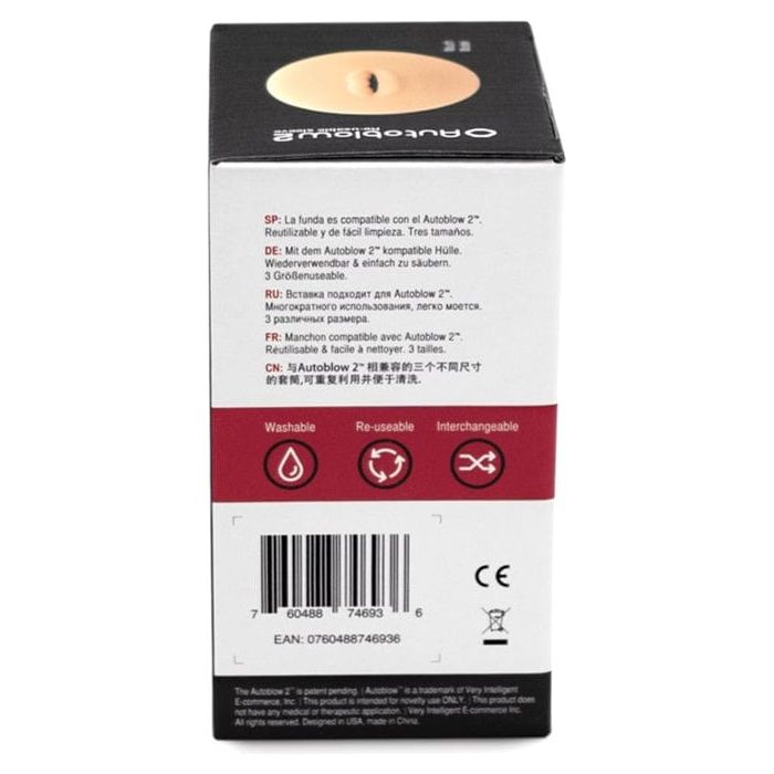 Sleeve - Autoblow 2 - Taille C Autoblow Sensations plus