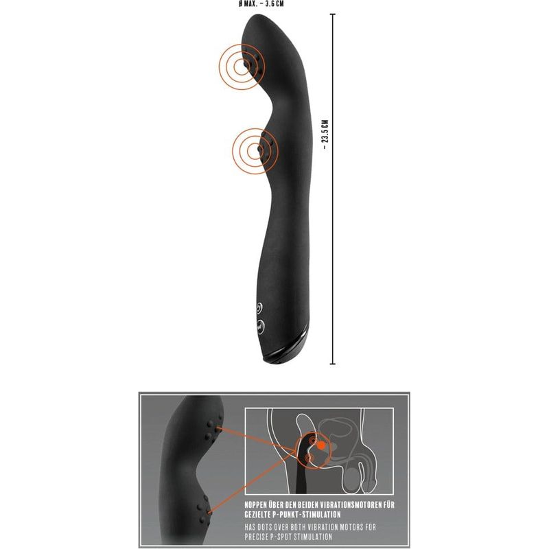 Stimulateur de prostate vibrant - Rebel - P-Spot Vibrator Rebel Sensations plus