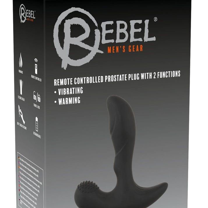 Stimulateur de Prostate Vibrant - Rebel - Remote Controlled Prostate Plug with 2 Functions Sensations Plus Sensations plus