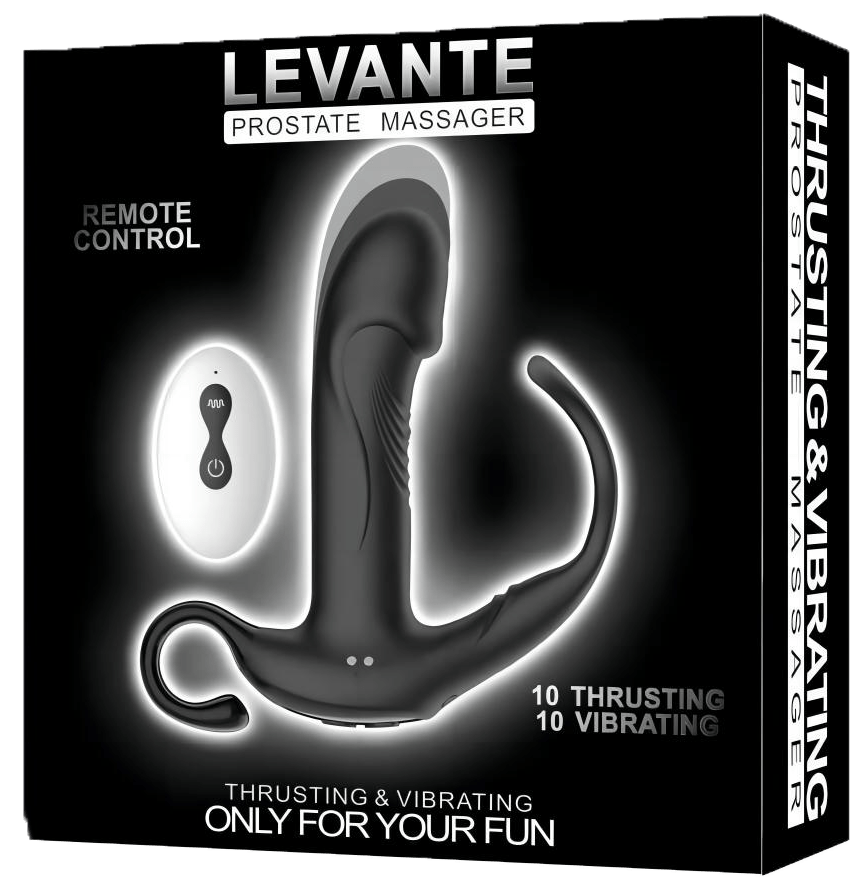 Stimulateur de prostate vibrant - Secwell - Levante Prostate Massager Thrusting Secwell Sensations plus