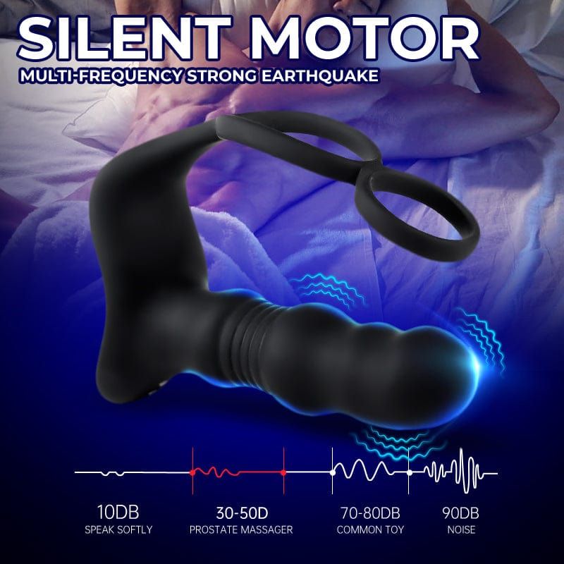 Stimulateur de Prostate Vibrant - Secwell – Prostate Vibrator Remote Control Thrusting Secwell Sensations plus