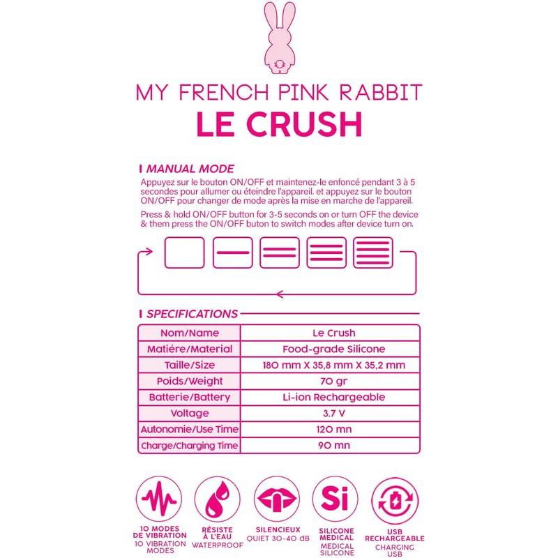 Vibrateur à Distance - Clara Morgane - Le Crush Clara Morgane Sensations plus