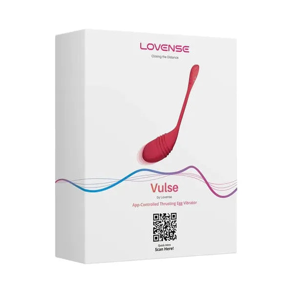 Vibrateur à Distance - Lovense - Vulse Thrusting Vibrating Egg Lovense Sensations plus
