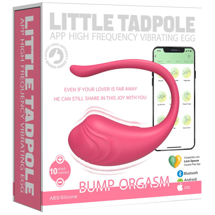 Vibrateur à Distance - Secwell - Little Tadpole Bum Orgasm Secwell Sensations plus