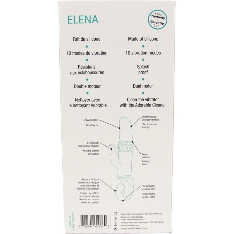 Vibrateur à Mouvement - Adore U - Elena Adore U Sensations plus