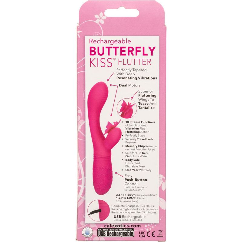 Vibrateur - Calexotics - Butterfly Kiss Flutter CalExotics Sensations plus