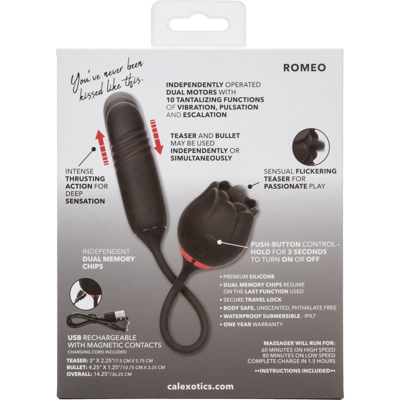 Vibrateur - Calexotics - French Kiss Elite Romeo CalExotics Sensations plus