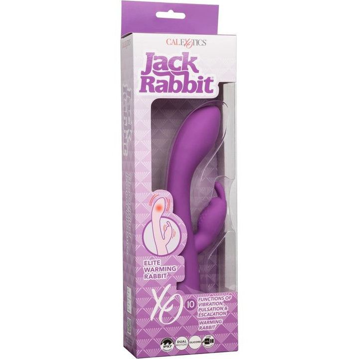 Vibrateur Chauffant - CalExotics - Jack Rabbit Elite Warming Rabbit CalExotics Sensations plus