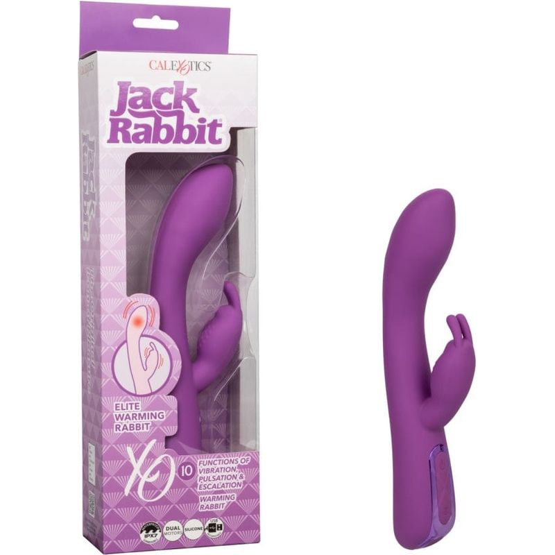 Vibrateur Chauffant - Jack Rabbit - Elite Warming Rabbit CalExotics Sensations plus
