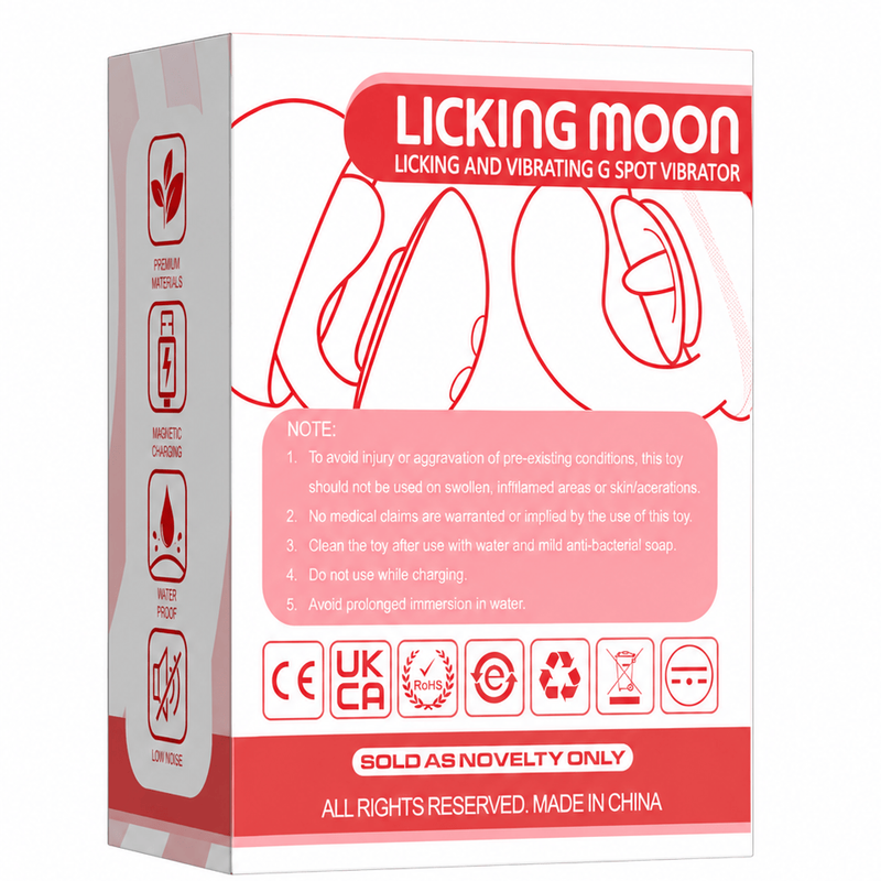 Vibrateur Double Stimulation - Licking Moon | Osez-Vous Osez-Vous Sensations plus