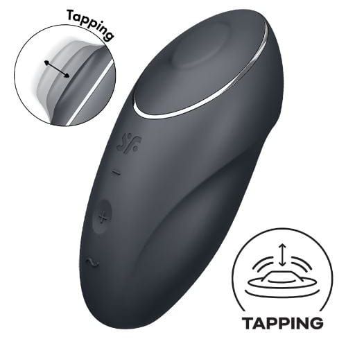 Vibrateur pour clitoris - Satisfyer - Tap & Climax 1 Satisfyer Sensations plus