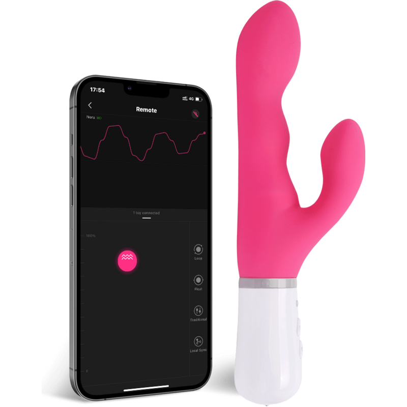 Vibrateur rechargeable - Lovense - Nora Sensations Plus Vibrateur rechargeable - Lovense - Nora Sensations Plus
