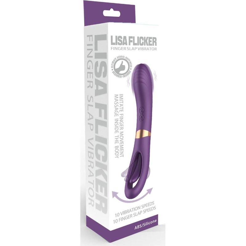 Vibrateur rechargeable - Secwell - Lisa Flicker Secwell Sensations plus