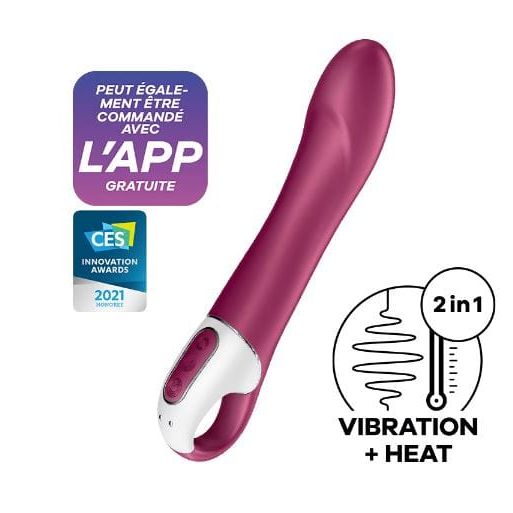 Vibrateur - Satisfyer - Big Heat Connect App Satisfyer Sensations plus