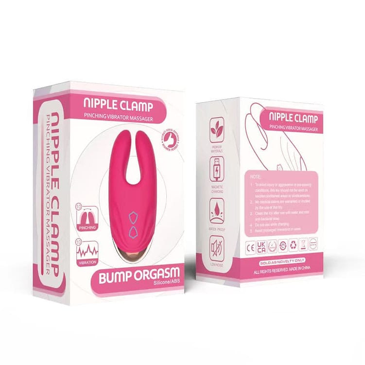 Vibrateur Triple Stimulation - Nipple Clamp Pinching | Trois Moteurs Indépendants Secwell Sensations plus