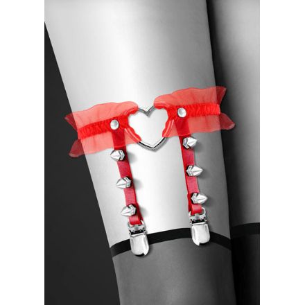 Accessoire - Bijoux Pour Toi - Jarretière Avec Coeur et Dentelle Bijoux pour toi Sensations plus