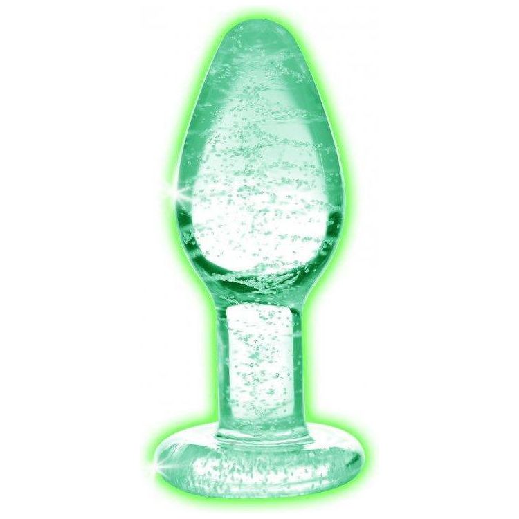 Anal - Booty Sparks - Glow in the Dark Glass Anal Plug - Petit Booty Sparks Sensations plus