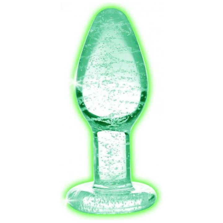 Anal - Booty Sparks - Glow in the Dark Glass Anal Plug - Petit Booty Sparks Sensations plus