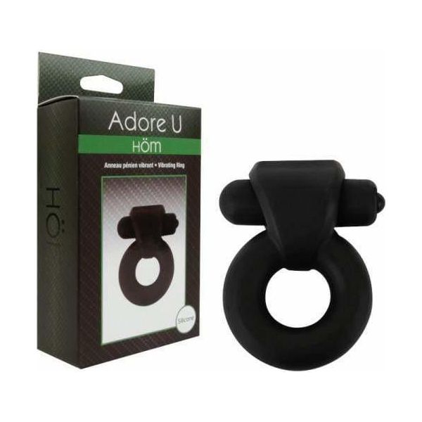 Anneau D'érection Vibrant - Adore U Höm - Anneau Pénien Vibrant Adore U Sensations plus