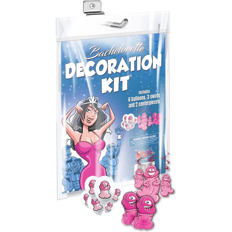 Bachelorette - Decoration Kit Bleu Ozzé Créations Sensations plus