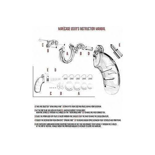 Cage de Chasteté 3.5 - ManCage - Model 01 ManCage - Shots Sensations plus